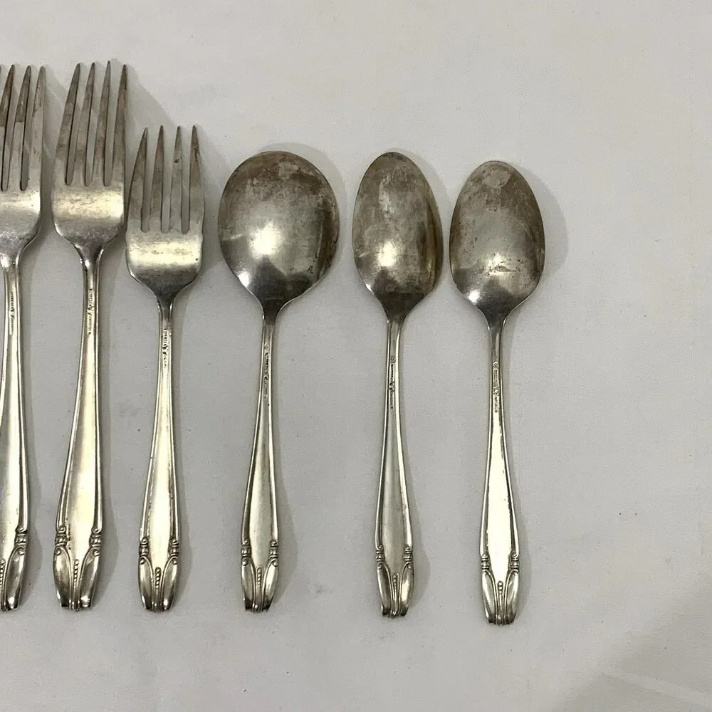 Stradivari by Wallace Sterling Silver Mixed of 12 Pieces